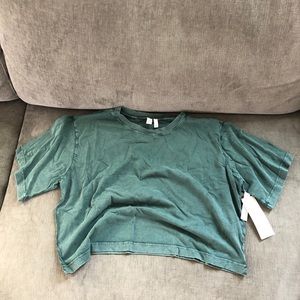 NWT Z by Zella cropped Tee shirt
